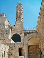 Цитадель. Вход в средневековый зал под «башней Давида».