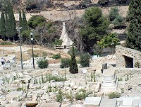 Гробница Авессалома. Вид с Масличной горы.