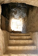 Гробница сыновей Хезира. Вид из пещеры.