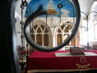 Четыре сефардские синагоги. Синагога Йоханана бен Заккая, интерьер.