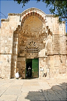 Хлопковые ворота. Самые нарядные из всех ворот Храмовой горы.