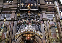 Храм Гроба Господня. Икона над входом в Кувуклию.